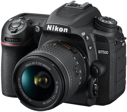 Kit de cámara réflex digital Nikon D7500 con lentes de zoom de 18-140 mm VR + 70-300 mm | Wifi integrado| Sensor CMOS de 20,9 MP | Procesador de imagen EXPEED 5 y Full HD 1080p | Conectividad Bluetooth SnapBridge