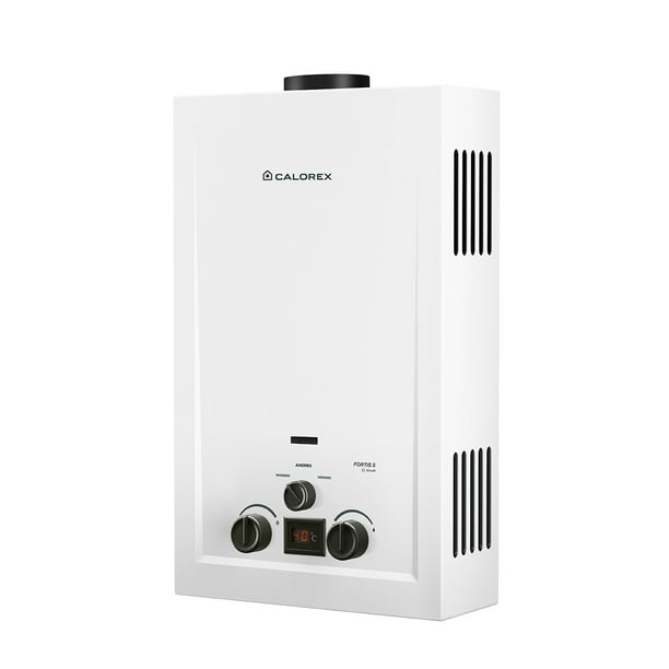 Calorex Boiler Calentador de Agua Instantaneo Fortis S 09 Para 1½ Servicios Gas LP