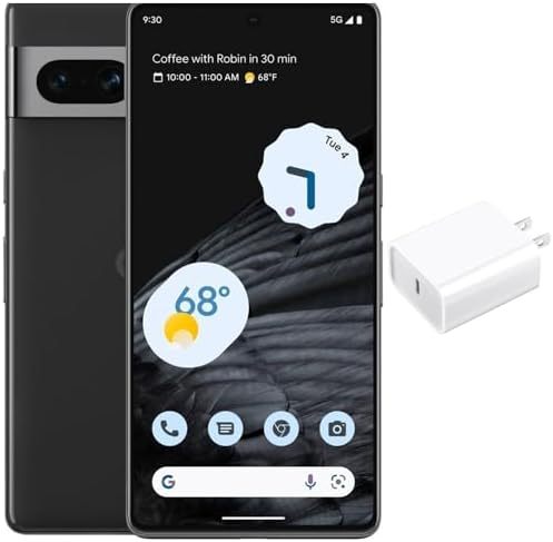 Teléfono Android Google Pixel 24-5G: teléfono desbloqueado con gran lente angular y pila de 7 horas, 128 GB, color obsidiana, (reacondicionado)