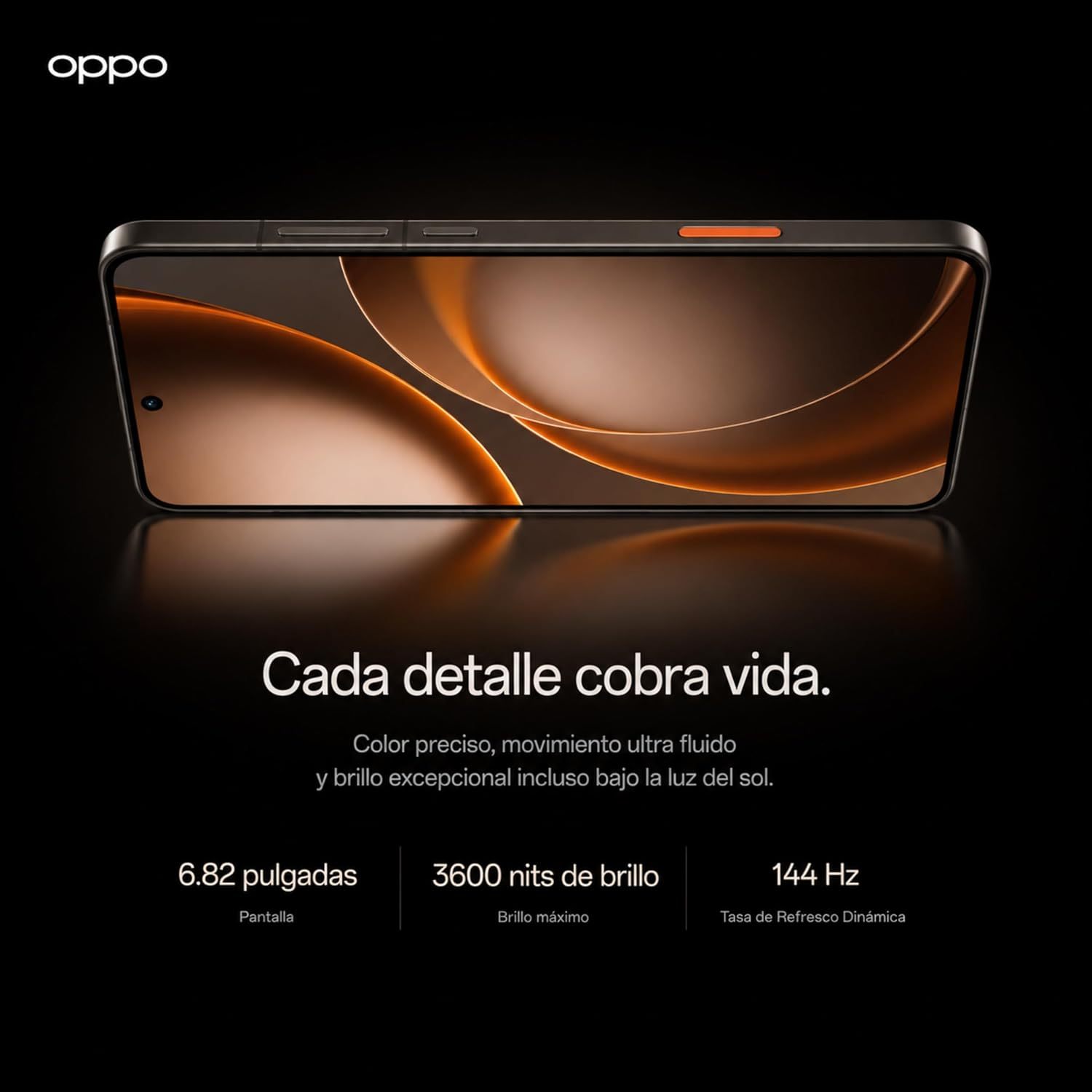 📱Smartphone 5G Desbloqueado Color Naranja, 12GB RAM+512GB, Pantalla 6.82" AMOLED QHD+, Cámara Dual 200MP, Video 8K, Procesador Snapdragon 8 Elite Gen 5, Batería 7050 mAh, Carga Súper Rápida 100W, Resistente al Agua IP68/IP69, Doble SIM