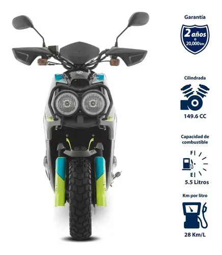 Moto Italika Ws150 Sport Grafito Amarillo