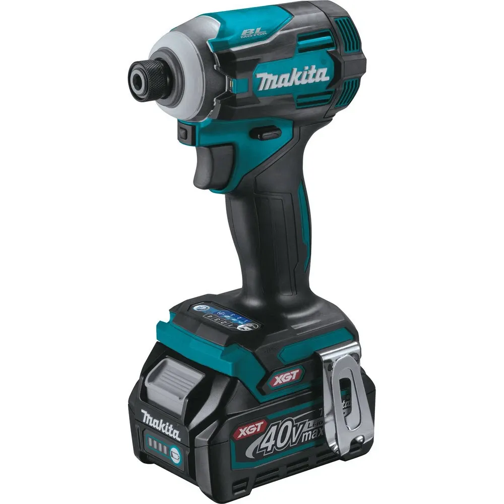 Makita GT400M1D1 40V max XGT 7-1/4" Sierra circular Kit combinado de 4 herramientas (2,5 Ah/4 Ah) Nuevo