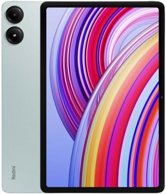 Xiaomi Redmi Pad Pro WiFi Version 12.1" Octa Core Global ROM 10000mAh Bluetooth 5.3 8MP Dual Camera + (33w Dual USB Fast Auto Combo) (Ocean Blue, 256GB + 8GB)