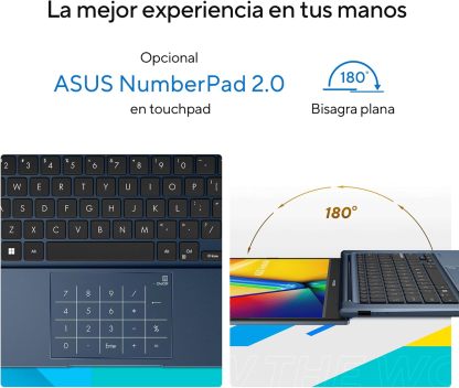 ASUS Vivobook 14, Intel Core 5/8GBRAM/512 GB SSD/Teclado con Ñ/Garantia y Servicio con la Marca en Mexcio