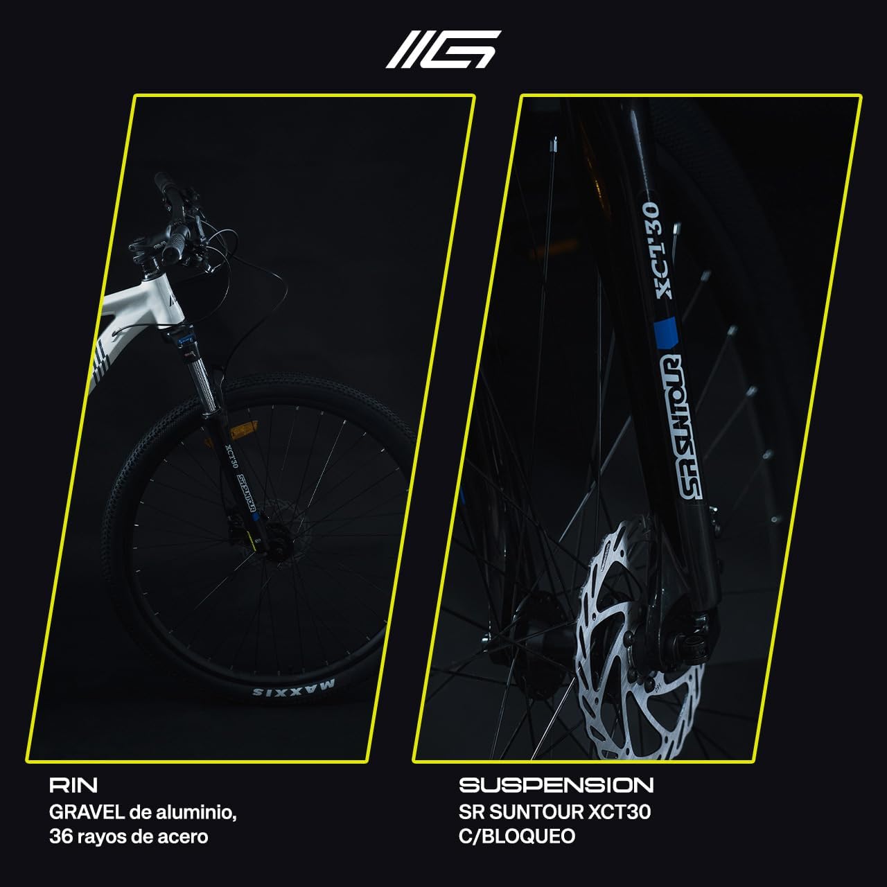 GRAVEL Bicicleta de Montaña Barel | Bicicleta R29 - Cuadro Aluminio 15 kg | Transmisión Cues 18V | Frenos Hidráulicos y Llantas Kenda
