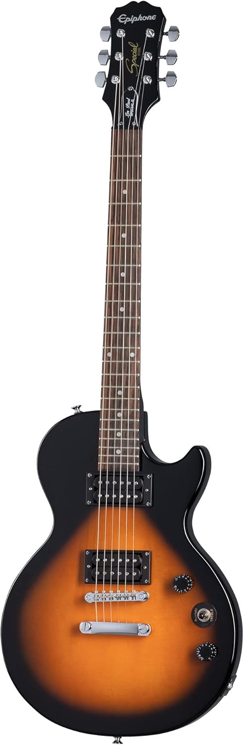 Epiphone PPEG-EGL1VSCH1 Paquete Guitarra Eléctrica, color Sunburst
