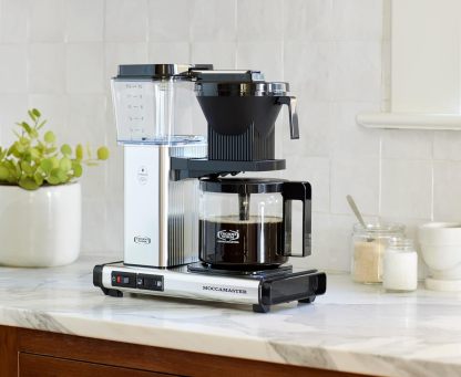 Moccamaster 53948 KBGV Select - Cafetera de 10 tazas, negro mate, 40 onzas, 1.25 l
