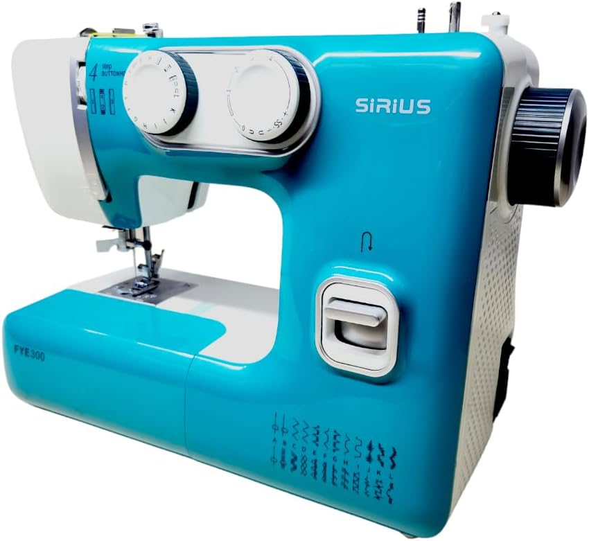 maquina de coser casera portatil hasta 24 puntadas (GREY GOLDEN)