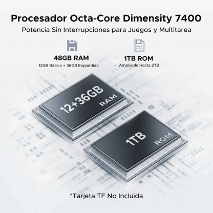 Doogee S200 Ultra Celular Resistente 5G, Android 15, 48GB RAM+1TB ROM, Batería 11000mAh, Pantalla Trasera AMOLED, Cámara 100MP, NFC, WiFi, OTG, GPS, Doble SIM
