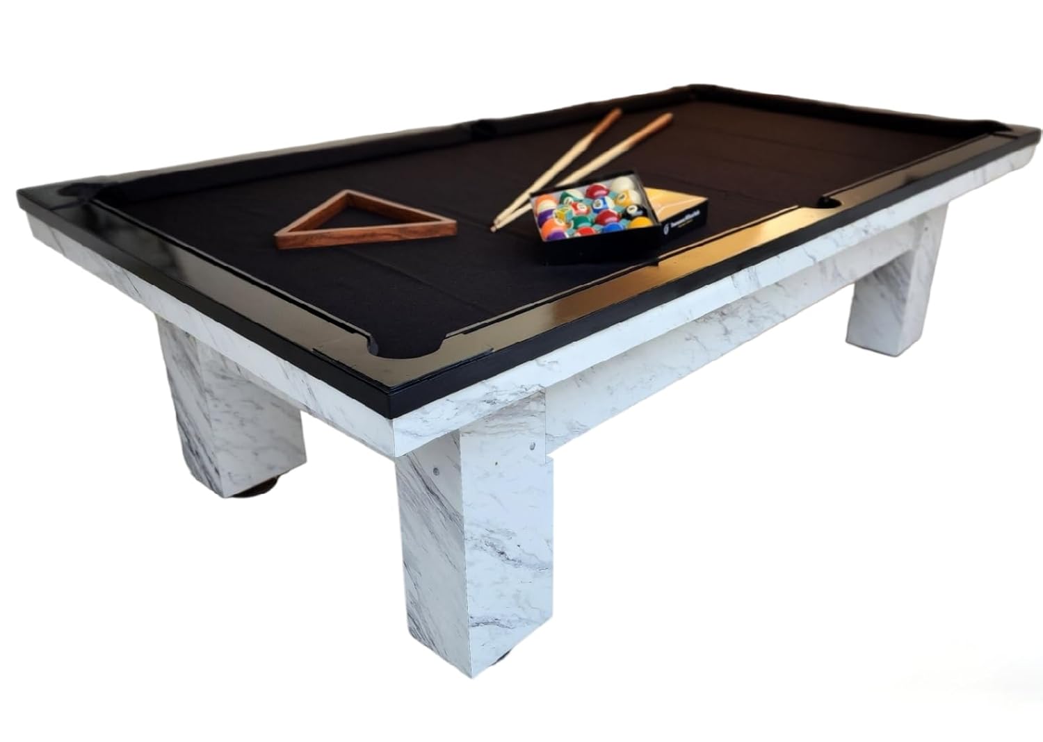 MESA DE BILLAR PROFESIONAL PARA CASA O NEGOCIO. USO RUDO MADERA 100% PINO (PAÑO ROJO)