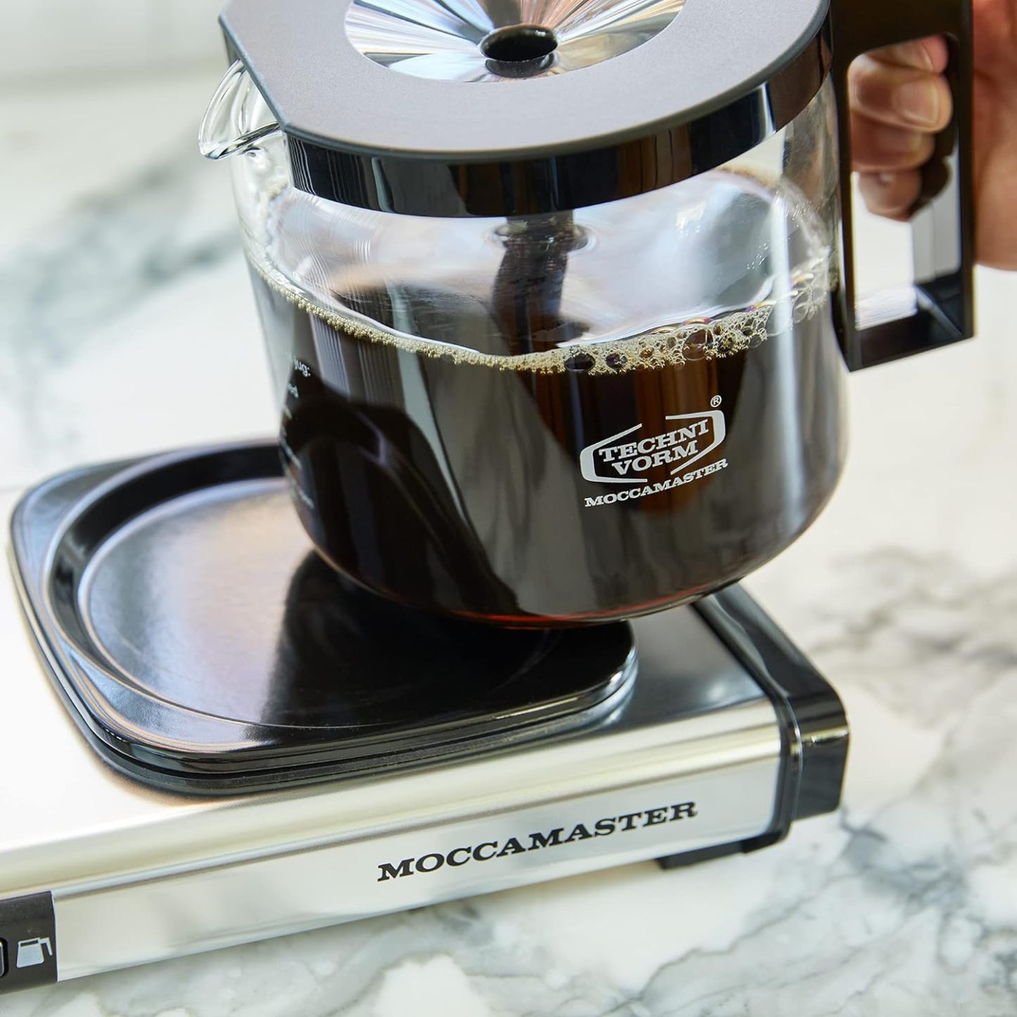 Moccamaster 53948 KBGV Select - Cafetera de 10 tazas, negro mate, 40 onzas, 1.25 l