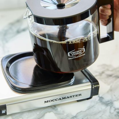 Moccamaster 53948 KBGV Select - Cafetera de 10 tazas, negro mate, 40 onzas, 1.25 l