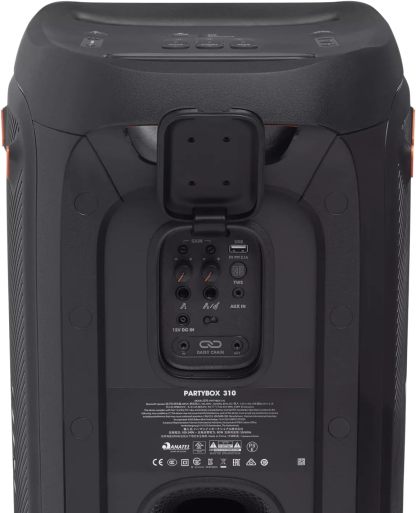 JBL - Altavoz Partybox 310 portátil recargable Bluetooth RGB LED Partybox