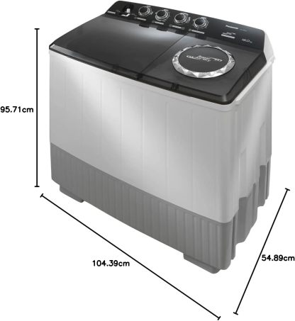 Lavadora Doble Tina Semiautomática 16 Kilos Panasonic NA-W160X1BMX