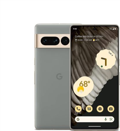 Teléfono Android Google Pixel 24-5G: teléfono desbloqueado con gran lente angular y pila de 7 horas, 128 GB, color obsidiana, (reacondicionado)
