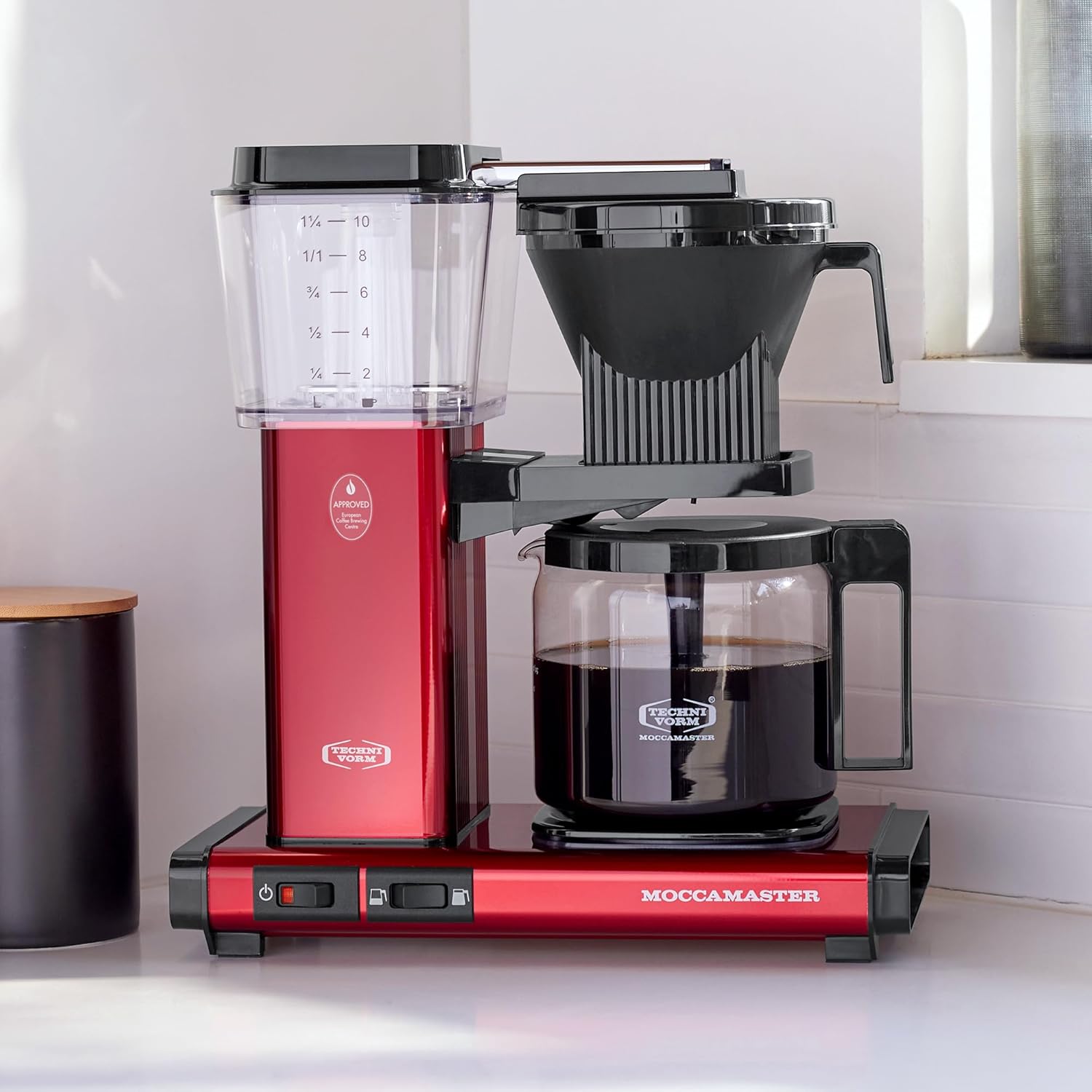 Moccamaster 53948 KBGV Select - Cafetera de 10 tazas, negro mate, 40 onzas, 1.25 l