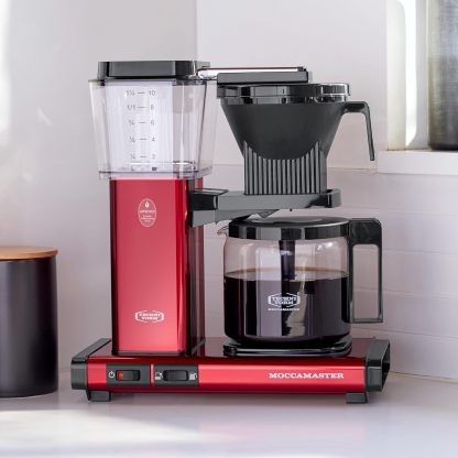 Moccamaster 53948 KBGV Select - Cafetera de 10 tazas, negro mate, 40 onzas, 1.25 l