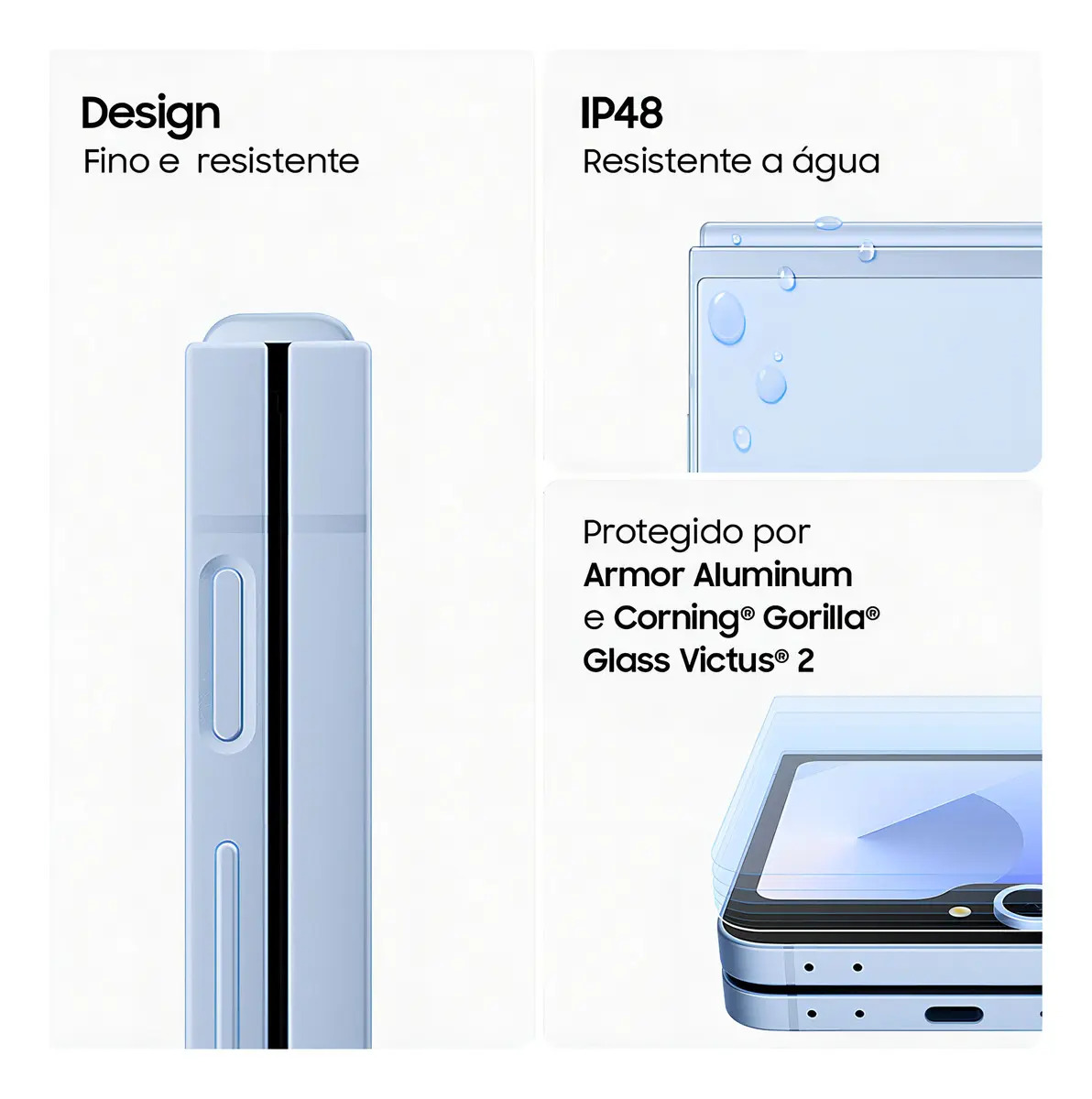 📱 Samsung Galaxy Z Flip6 5G Reacondicionado Grado Aceptable, 12GB RAM + 512GB, Pantalla 6.7", Cámara Dual, Selfie 50MP, Galaxy AI, Celular Desbloqueado