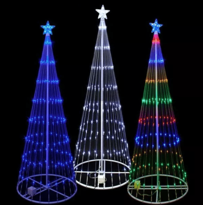 Multicolor LED Animated Outdoor Lightshow Tree