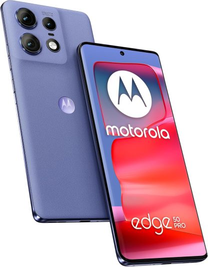 motorola Moto Edge 50 Pro - 512 GB Memoria, 12 GB RAM, Celular Desbloqueado, 1 Año de Garantía - Negro