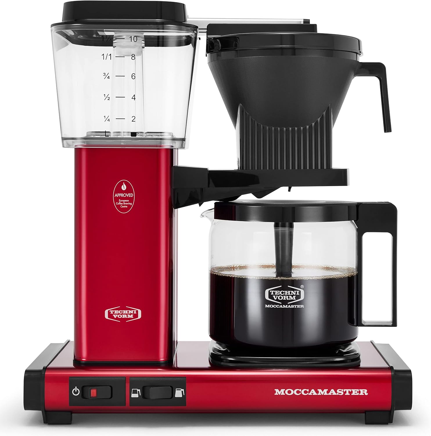 Moccamaster 53948 KBGV Select - Cafetera de 10 tazas, negro mate, 40 onzas, 1.25 l