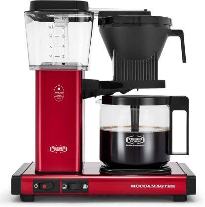 Moccamaster 53948 KBGV Select - Cafetera de 10 tazas, negro mate, 40 onzas, 1.25 l