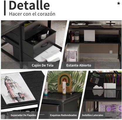 Mesa de Dibujo,Restirador Arquitectura Multifuncional Inclinación Ajustable,Restirador con 3 Cajones (Tela) y Viene con Taburete,Restiradors para Dibujo Adecuado para Pintar