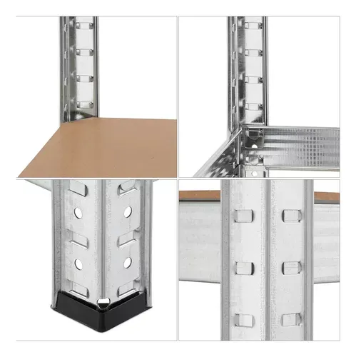 Estante Metalico Anaquel Organizador Hogar 5 Niveles