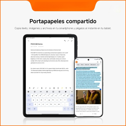 POCO Pad C1 | Pantalla cristalina de 9.7" y 2K a 120Hz | Batería de 7600mAh (típ) | Snapdragon 6s 4G Gen 2 | Impulsado por Xiaomi HyperOS 3