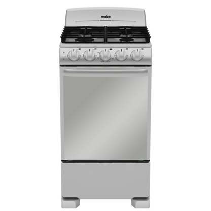 Estufa de Piso 50 cm (20 pulgadas) Plata Mercury Mabe - EM5043BFIS1
