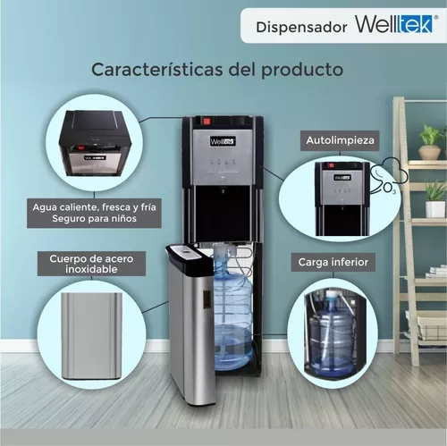 Dispensador De Garrafón Oculto Enfriador Despachador Welltek