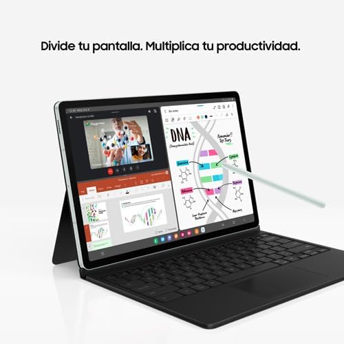 SAMSUNG Galaxy Tab S9 FE Lavanda 8GB RAM 256GB, Spen, Smart Book Cover, Nacional con Garantía