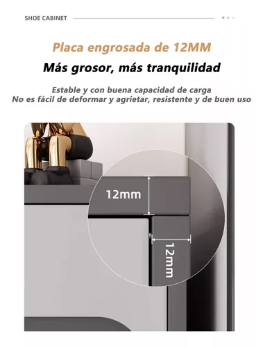 Modernos Zapatera De Madera Organizador Zapatos 4 Puertas