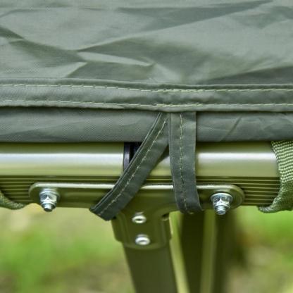 #Summervibes Cama plegable de camping Outsunny para 1/2 persona con tienda de campaña, colcha, colchón de aire grueso, cama de camping elevada 4 en 1 para senderismo al aire libre, picnic y viajes.