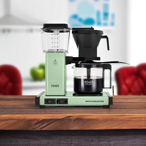 Moccamaster 53948 KBGV Select - Cafetera de 10 tazas, negro mate, 40 onzas, 1.25 l
