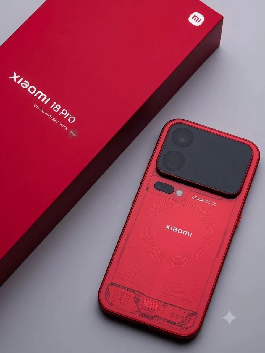 16GB RAM 1TB Edición Rojo Transparente Celular 5G Liberado Dual Sim Versión Español Pantalla Amoled Snapdragon Cámaras Leica Carga 120W