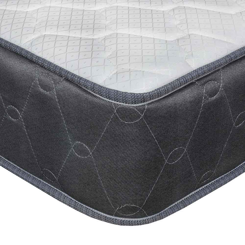 Dormitorio FORLI Acqua 2 Plazas Blanco/Gris + Sofá Cama