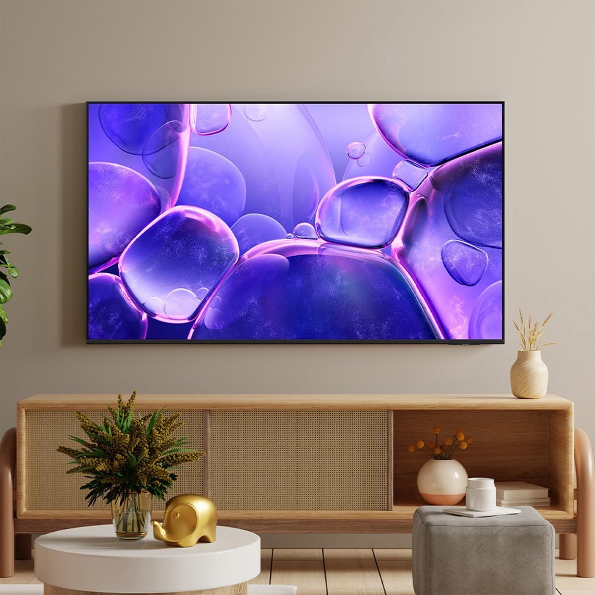 SAMSUNG 75" Crystal UHD U8000F 4K, Procesador Crystal, Diseño Metálico, Knox Security, Escalado 4k, Smart TV (2025)