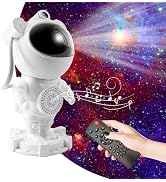 DOSYU Proyector Astronauta con Bocina Bluetooth Control Remoto Decoración