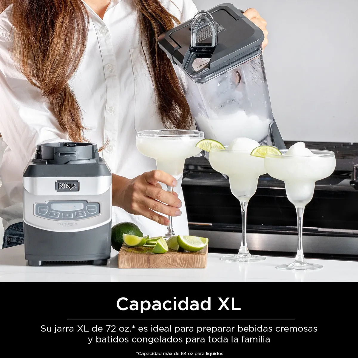 Sistema De Cocina Ninja® Con Vasos Nutri Ninja® Bl660 Color Negro
