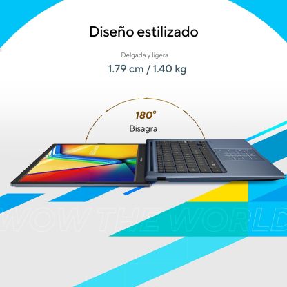 ASUS Vivobook 14, Intel Core 5/8GBRAM/512 GB SSD/Teclado con Ñ/Garantia y Servicio con la Marca en Mexcio