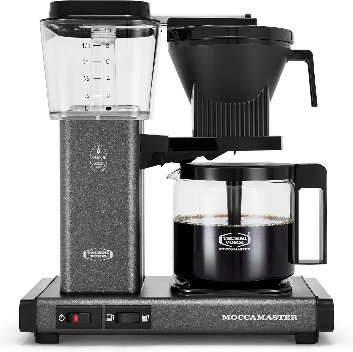 Moccamaster 53948 KBGV Select - Cafetera de 10 tazas, negro mate, 40 onzas, 1.25 l