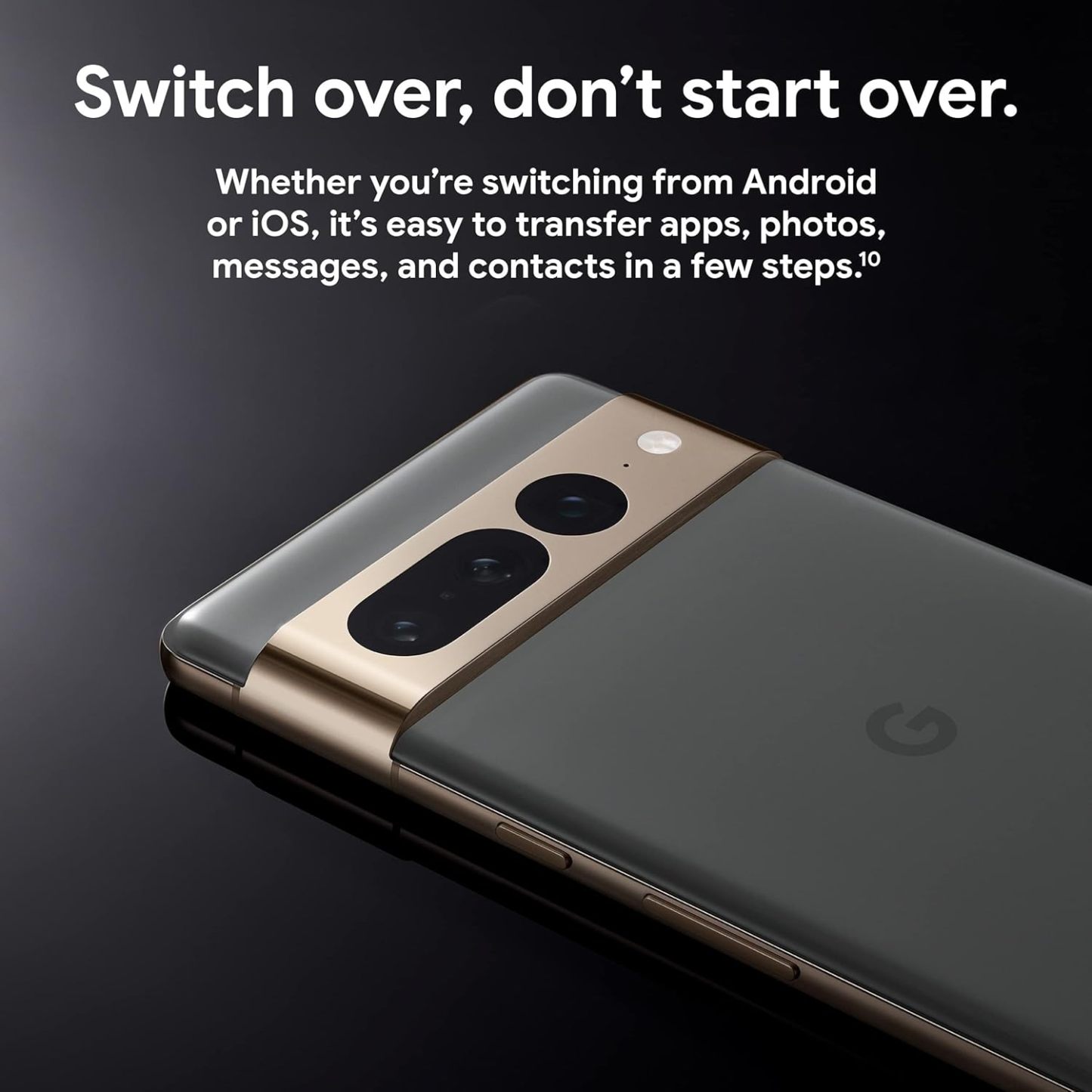 Teléfono Android Google Pixel 24-5G: teléfono desbloqueado con gran lente angular y pila de 7 horas, 128 GB, color obsidiana, (reacondicionado)