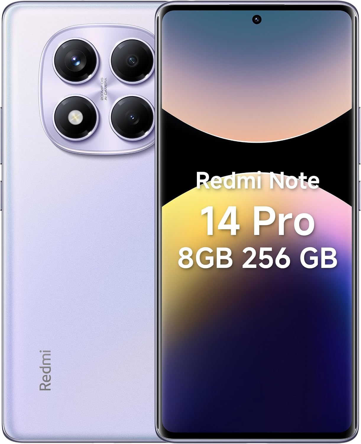 [Oferta especial de verano]📱 Xiaomi Redmi Note 14 Pro Azul Océano 8+256GB, Pantalla AMOLED 6.67" 120Hz, Cámara 200MP, Batería 5500mAh Carga 45W