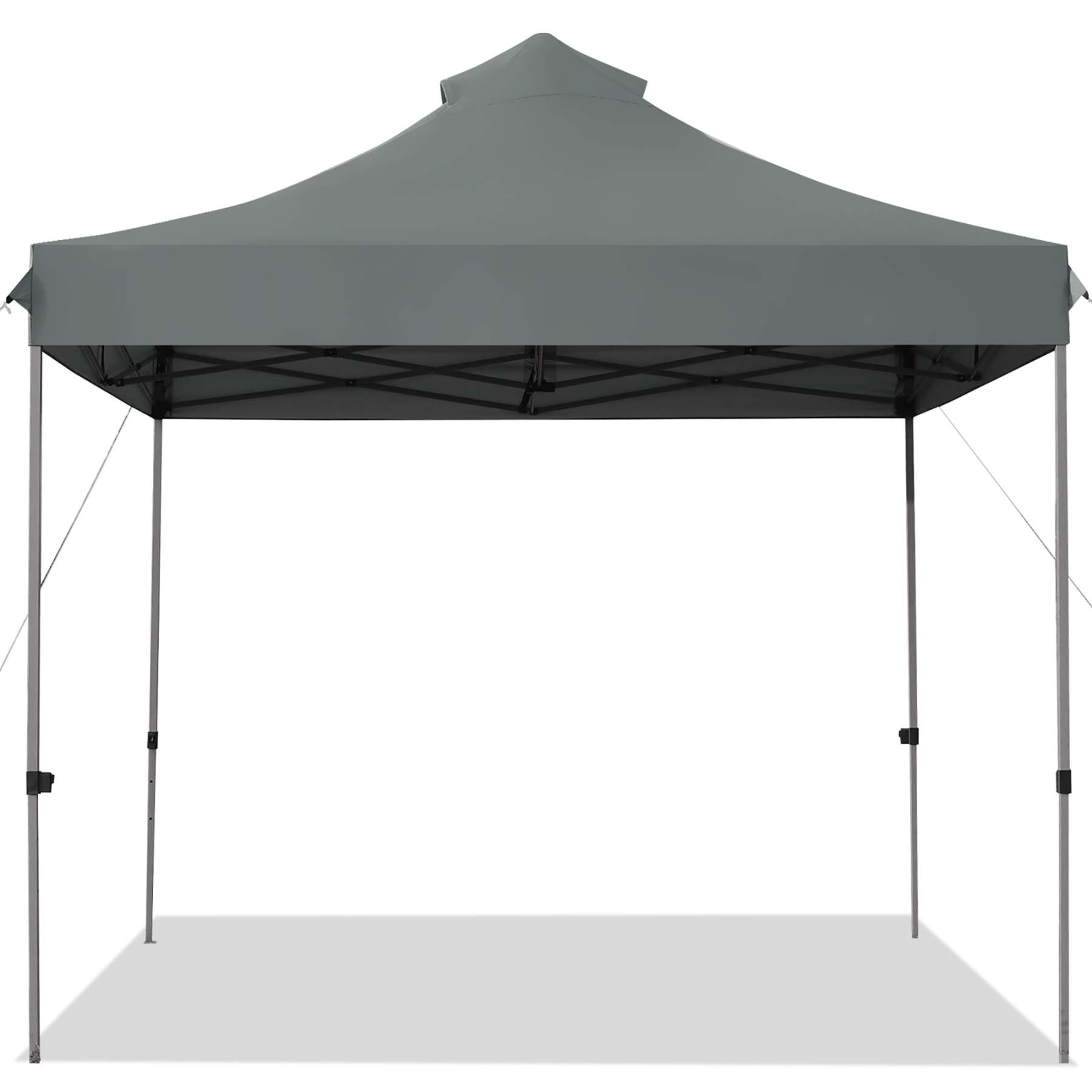Costway Toldo de 3 mx 3 m, toldo emergente,  toldo con bolso con ruedas, toldo plegable portátil, tienda de campaña con dosel impermeable 3 mx 3 m, gazebo para exteriores, toldo con ajustable altura