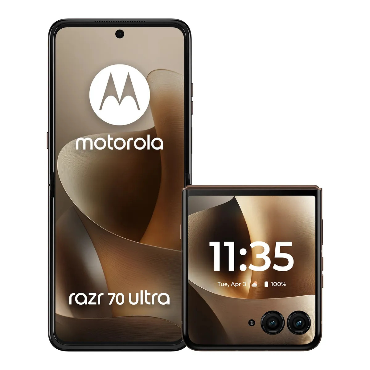 📱 Celular Plegable Flip 5G Desbloqueado,16GB RAM +512GB, Snapdragon 8 Elite Pro, Pantalla Extreme AMOLED 7" 165Hz, Pantalla Externa 4", Triple Cámara 50MP, Batería 5000mAh, Carga 68W‑30W Inalámbrica, IP48, Color Cocoa