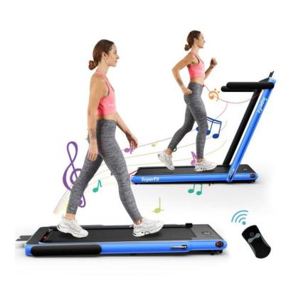 Caminadora plegable 7.5 MPH con app inteligente Bluetooth, control remoto y manija desmontable para casa y oficina