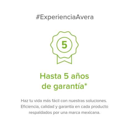 Calentador de Agua 6 Litros AVERA Boiler de Paso Gas Natural para 1 Servicio AVERA C6LNAT Calentador de Paso Uso Exclusivo Gas Natural