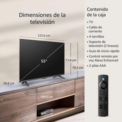 Televisión inteligente Amazon Fire TV Serie 4 de 50” en 4K UHD (modelo más reciente)