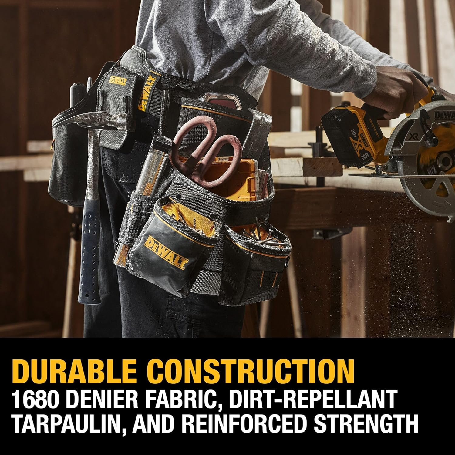 DEWALT Cinturón y Bolsas con Tirantes (DWST540602)